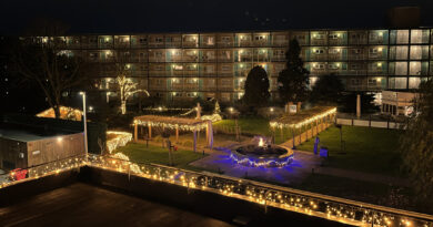 Het verpleeghuis met de mooiste kersttuin