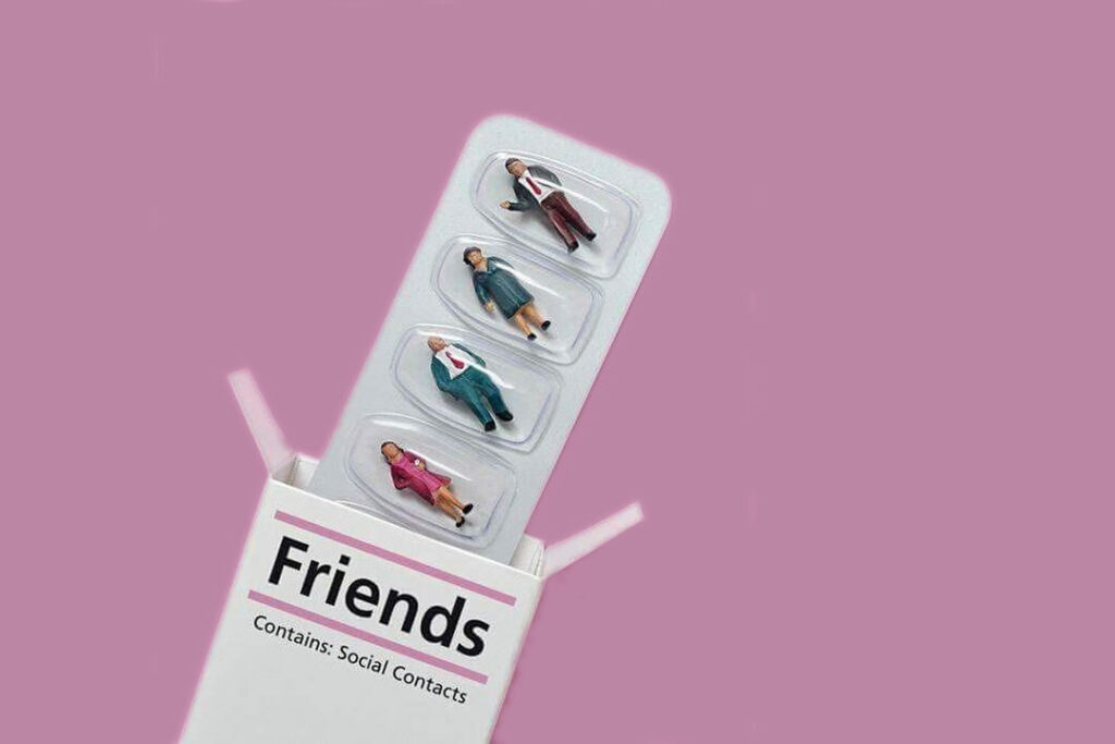 Geen sociaal netwerk hebben