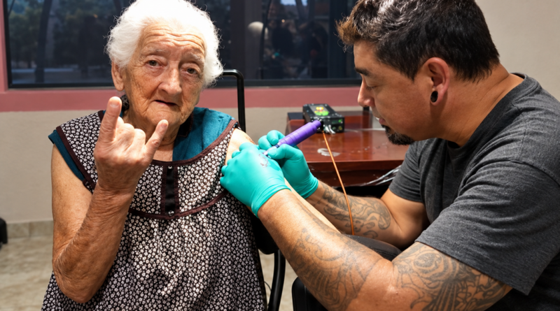 Zal ik dan ook maar een tatoeage nemen