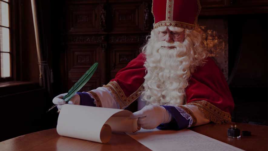 Het sinterklaasgedicht voor collega's